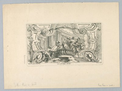 Ornamento com Figuras de Juste Aurèle Meissonnier