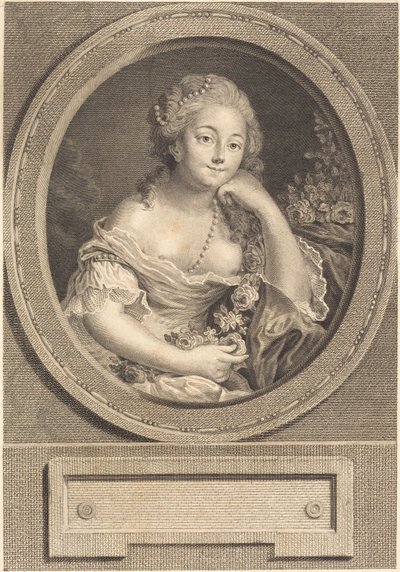 A roupa leve de Juste Chevillet after Pierre Antoine Baudouin