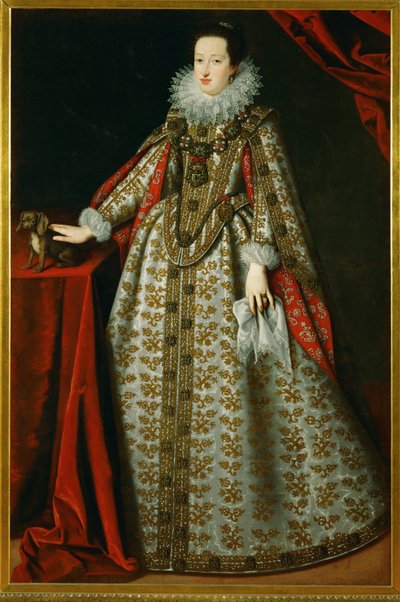 Eleonora Gonzaga (óleo sobre tela) de Justus Sustermans