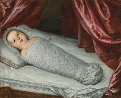 Retrato de Cosimo III de Medici 1642-1723 quando bebê, ca. de Justus Sustermans
