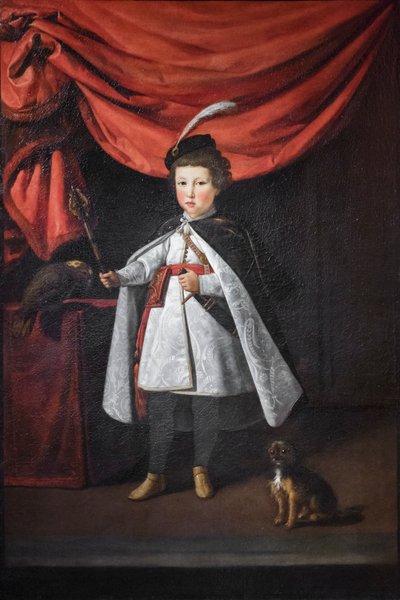 Retrato de Leopoldo de Medici quando era um rapazinho de Justus Sustermans