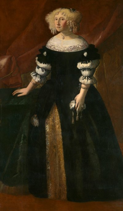 Retrato de uma Senhora (óleo sobre tela) de Justus Sustermans