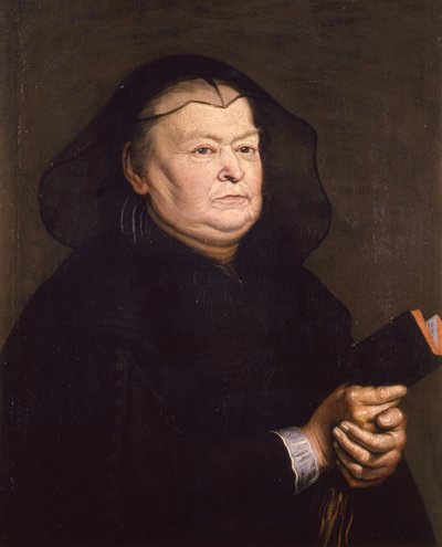 Retrato de uma viúva de Justus Sustermans