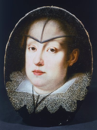 Retrato da Arquiduquesa Maria Maddalena da Áustria (1610-1670) (Graz de Justus Suttermans