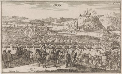Batalha de Párkány em 1683
Gran (título sobre o objecto) de Justus van den Nijpoort
