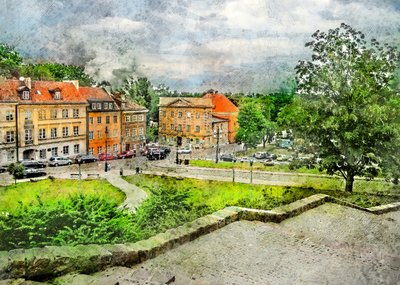 Vista do Parque Histórico da Cidade de Justyna Jaszke