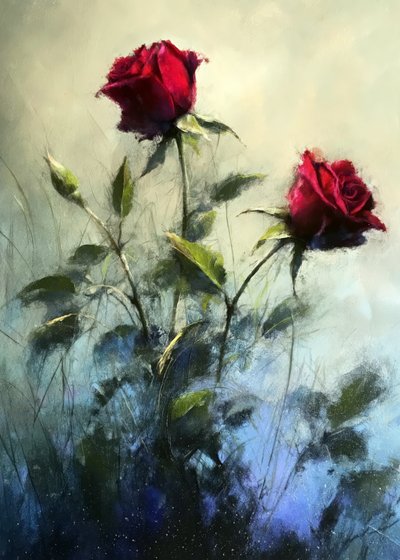 Rosas Vermelhas Românticas de Justyna Jaszke