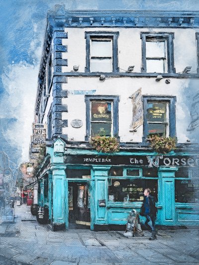 Temple Bar, Dublin de Justyna Jaszke