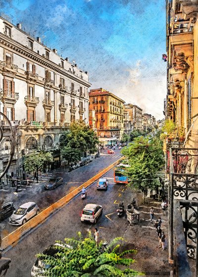 Uma imagem vibrante do Street View europeu de Justyna Jaszke