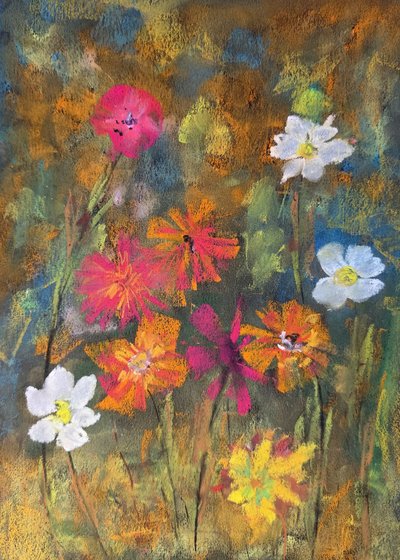 Flores vibrantes do prado de Justyna Jaszke