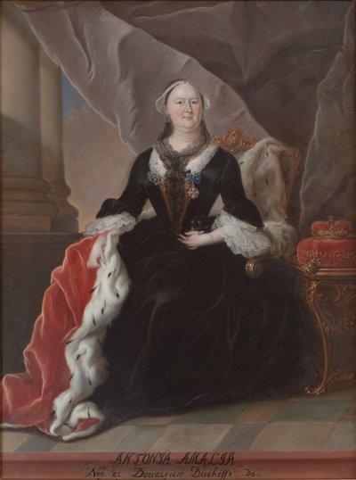 Antônia Amália. Duquesa de Brunswick e Lüneburg. Nascido em 22 de abril de 1696 de KMS Stroe 16 H Ubekendt