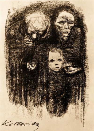 implorando de Käthe Kollwitz