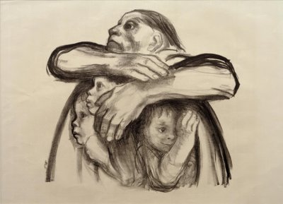 K.Kollwitz, os frutos das sementes não devem ser moídos de Käthe Kollwitz