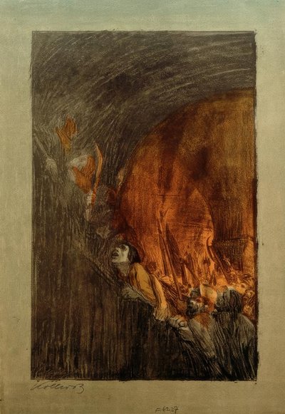 Käthe Kollwitz, cofre de armamento de Käthe Kollwitz