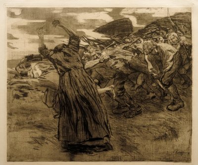 Käthe Kollwitz, Losbruch de Käthe Kollwitz