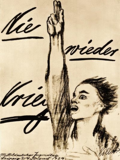 Nunca mais guerra de Käthe Kollwitz