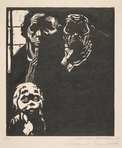 Proletariado: Nº 1 Desempregado de Käthe Kollwitz