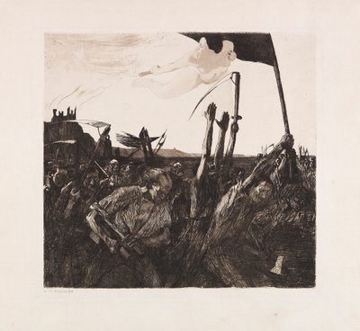 Revolta, 1899. de Käthe Kollwitz
