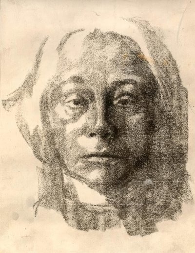 auto-retrato de Käthe Kollwitz