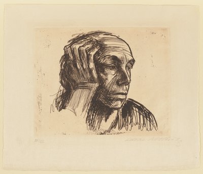 Autorretrato de Käthe Kollwitz