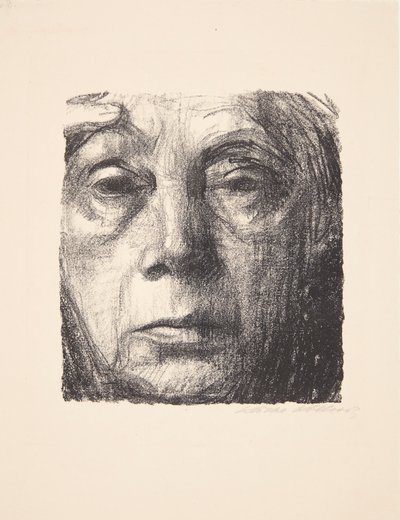Auto-retrato de Käthe Kollwitz