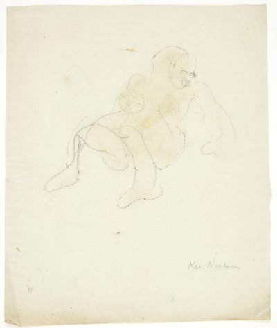 mulher deitada de Kai Nielsen