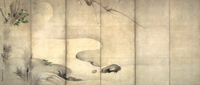 Pinho e ameixa ao luar de Kaiho Yusho
