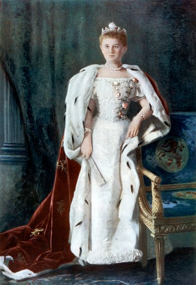 Rainha Guilhermina da Holanda, início do século 20. de Kaineke