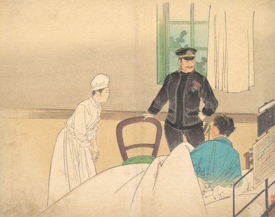 O Oficial Torpedo Suirai shikan, ca. 1900. de Kajita Hanko