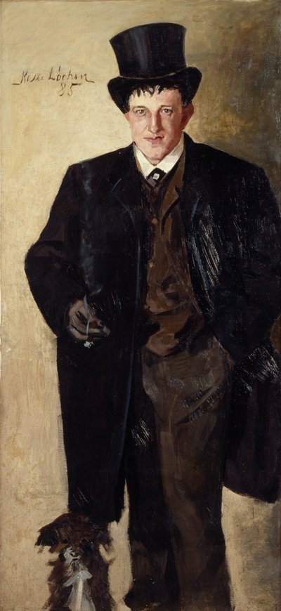 Auto-retrato de Kalle (1865 93) Lochen