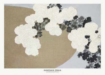 Flor de Momoyogusa de Kamisaka Sekka