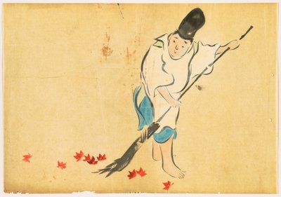 Flores de Cem Mundos (Momoyogusa): Guarda da Corte (Eishi) de Kamisaka Sekka