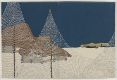 Flores de Cem Mundos (Momoyogusa): Aldeia de Pescadores (Ryoson) de Kamisaka Sekka