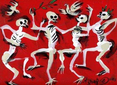 A Dança da Paz dos Esqueletos de Kanat Ibragimov