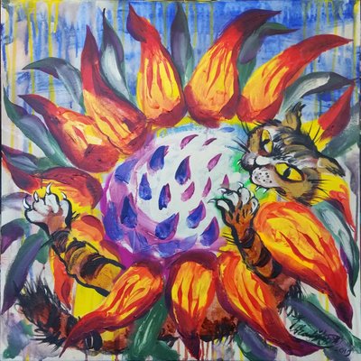 Flor de Gato Vibrante de Kanat Ibragimov