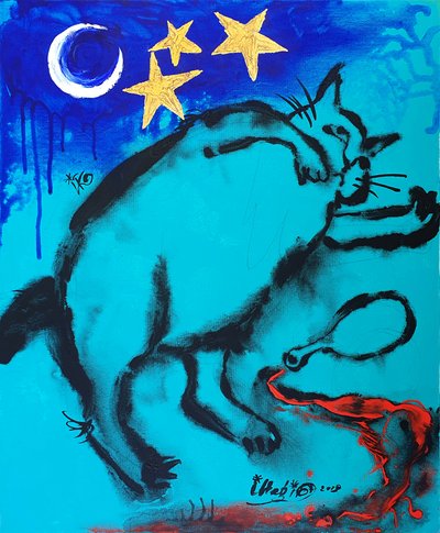 Gato Caprichoso: Estrelas da Meia-Noite de Kanat Ibragimov