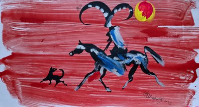 Cavaleiro Selvagem - Céu Vermelho de Kanat Ibragimov