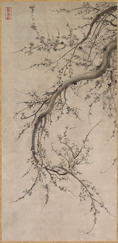 Prunus, século XVII. de Kano Ein