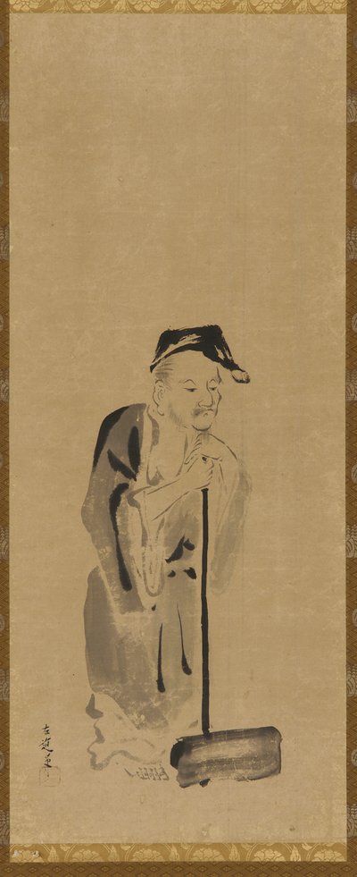 Shide (<em> Jittoku </em>) de Kano Sadanobu