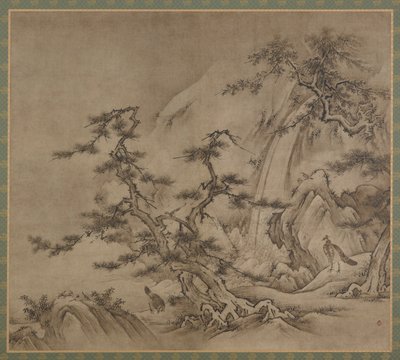 Paisagem de Kano Shoei