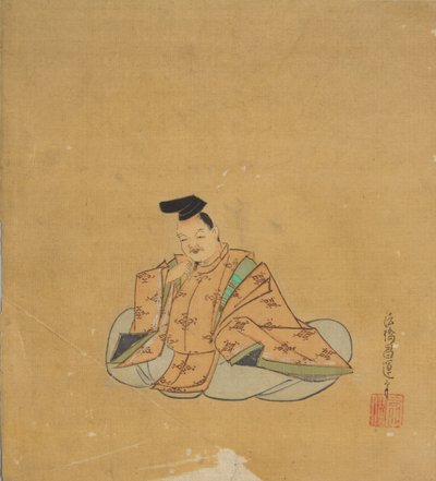 Poeta Imortal, século XVII. de Kano Shoun