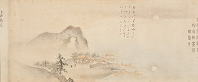 Oito vistas dos Rios Xiao e Xiang, 1675. de Kano Toun