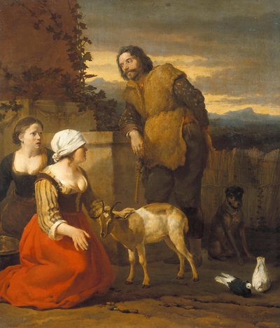 A cabra doente de Karel Dujardin