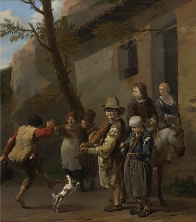 Holandês: Os Músicos Viajantes Os Músicos Viajantes de Karel Dujardin