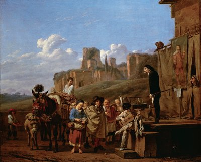 Representação da commedia dell
