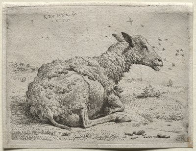 As ovelhas e as moscas de Karel Dujardin