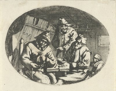 Agricultores em uma mesa de Karel Hagenbeek