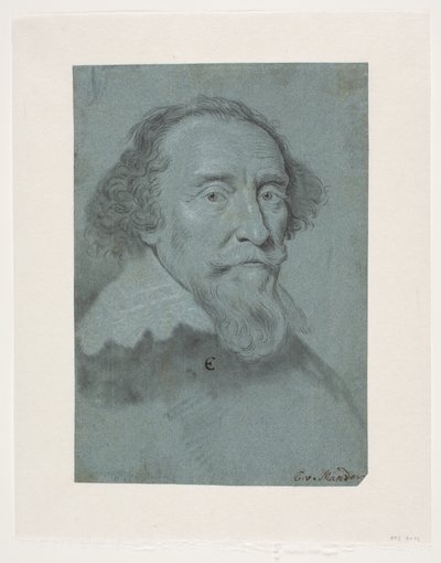 Retrato masculino. Henrik, Conde de Bergh. de Karel van III Mander
