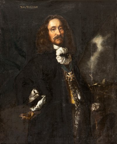 Retrato do almirante Witte Corneliszoon de With 1599-1658, ca 1657-1658. de Karel van Mander III