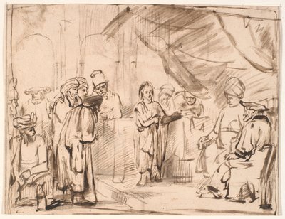 O Jesus de doze anos no templo de Karel van Savoy